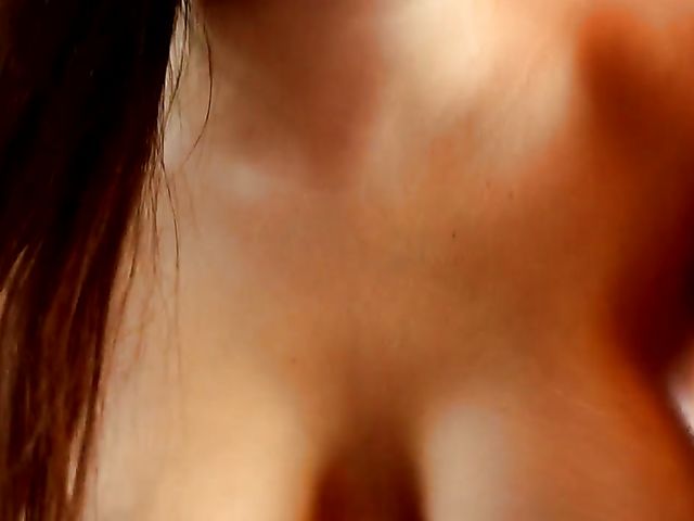 Busty lesbians Sofia Lee and Vanessa Decker love touching each other's boobs