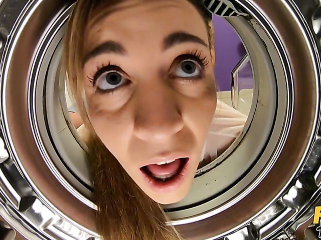 Doggy style sex in the hostel with busty fitness babe Josephine Jackson