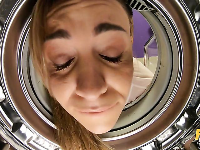 Doggy style sex in the hostel with busty fitness babe Josephine Jackson