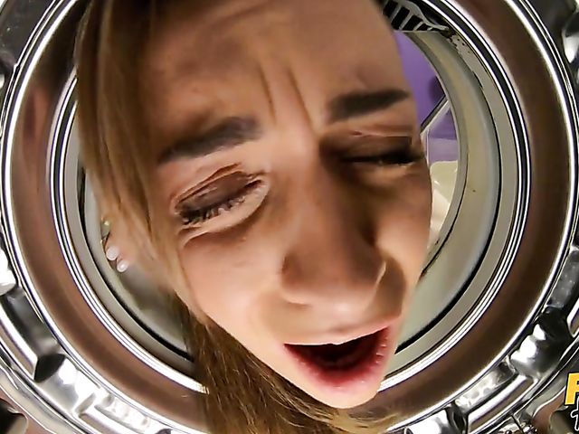 Doggy style sex in the hostel with busty fitness babe Josephine Jackson