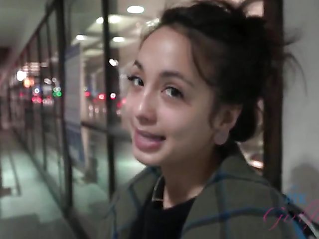 Exotic ATK GF Mi Ha Doan smoking and having sex POV