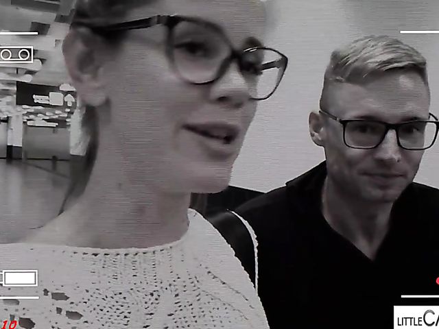 Euro babes Helena Moeller and Little Caprice swapping partners in a foursome