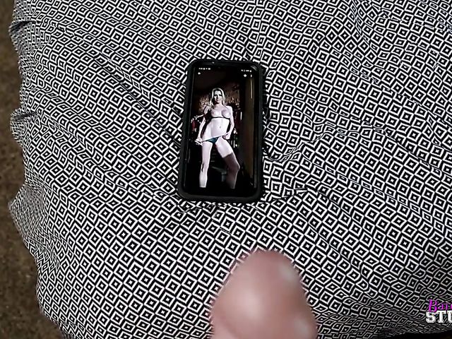 Caught jerking off by busty stepmom Maggie Green