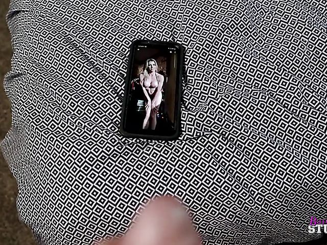 Caught jerking off by busty stepmom Maggie Green