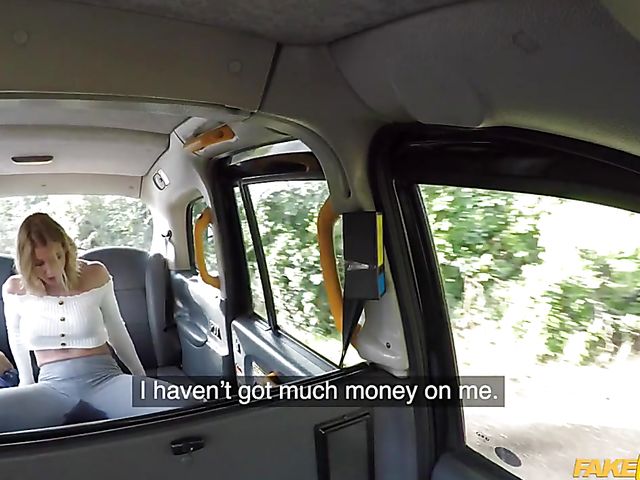 Victoria May pissing pants and getting nailed by fake taxi driver John Bishop