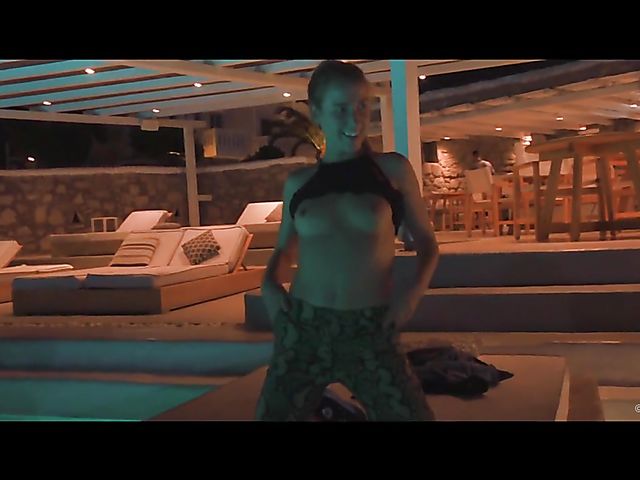 Behind the scenes sex with Alexis Crystal on Mykonos