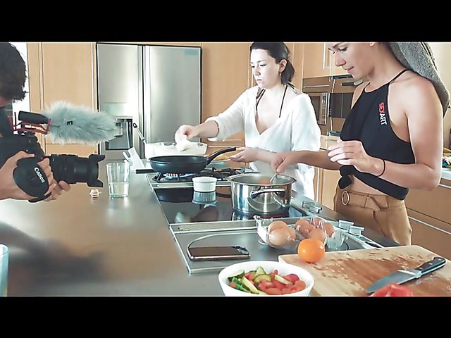 Behind the scenes sex with Alexis Crystal on Mykonos