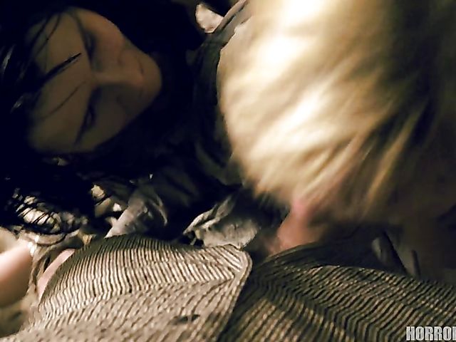 POV group fuck with a big breasted pervy mother and her dirty stepdaughters