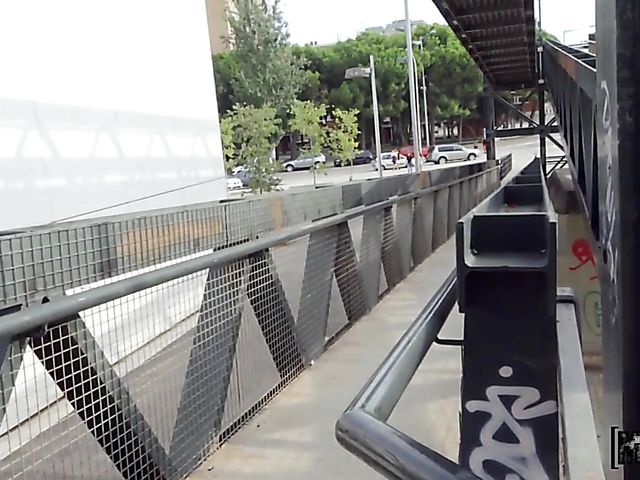 Sexy Gala Anguita's public fucking session with Jordi