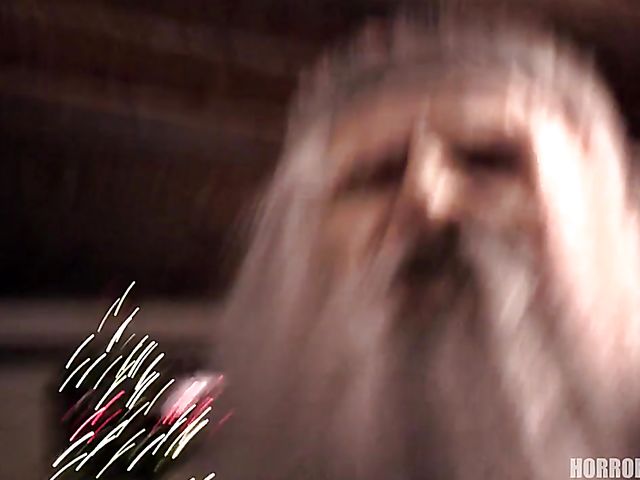 Rough Christmas anal with bad Santa in front of helpless teen's mom