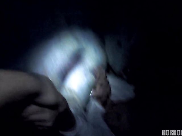 Rough anal sex in the dark with the demon