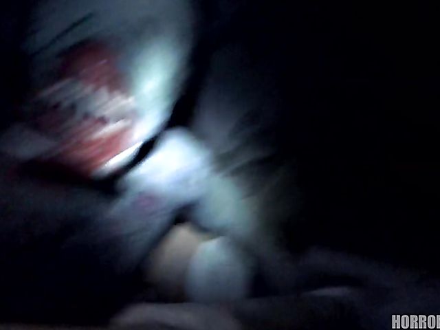 Rough anal sex in the dark with the demon