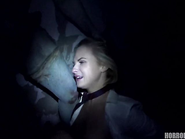 Rough anal sex in the dark with the demon