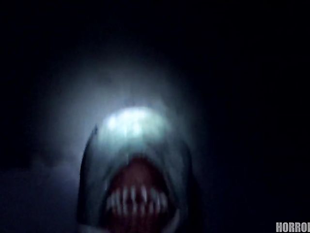 Rough anal sex in the dark with the demon