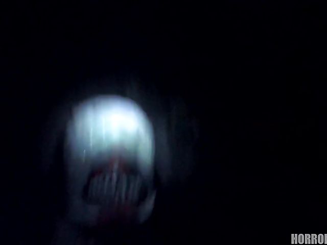 Rough anal sex in the dark with the demon