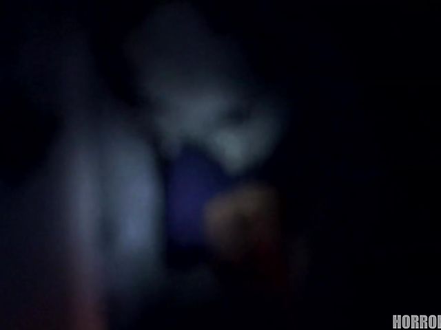 Rough anal sex in the dark with the demon