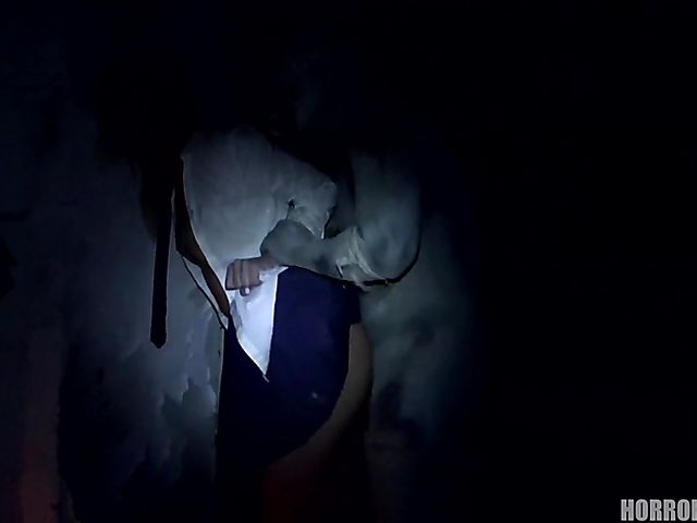 Rough anal sex in the dark with the demon