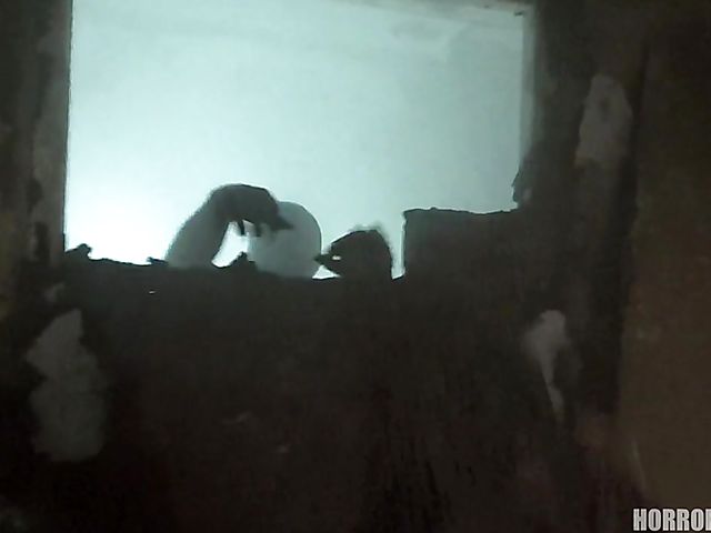 Rough anal sex in the dark with the demon