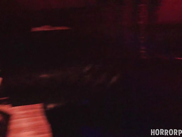 Strip club fuck with three tits blonde in POV