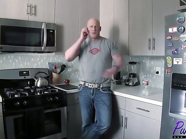 Busty Brogan - British SSBBW fucking with a bald guy