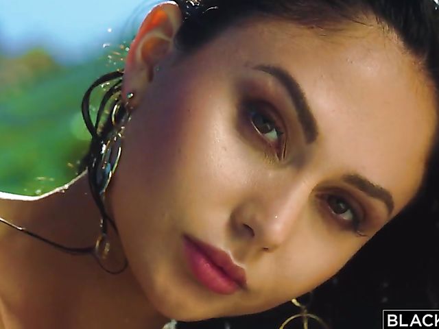 Ariana Marie's outdoor interracial threesome on vacation with Freddy Gong and Joss Lescaf