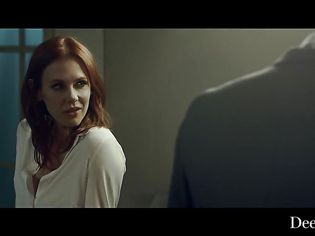 Maitland Ward - Smoking redhead interracial miracle on Christmas