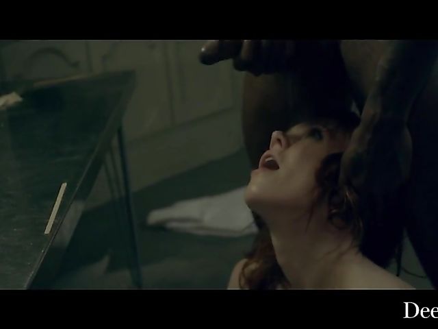 Maitland Ward - Smoking redhead interracial miracle on Christmas