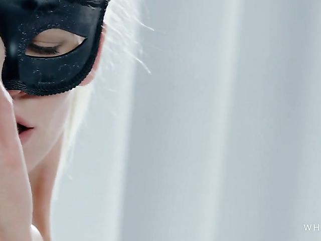 Stockings and high heels fuck with masked girl Claudia Macc