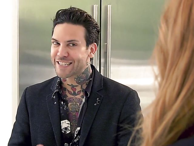 Lingerie fuck with red-haired estate agent Lauren Phillips