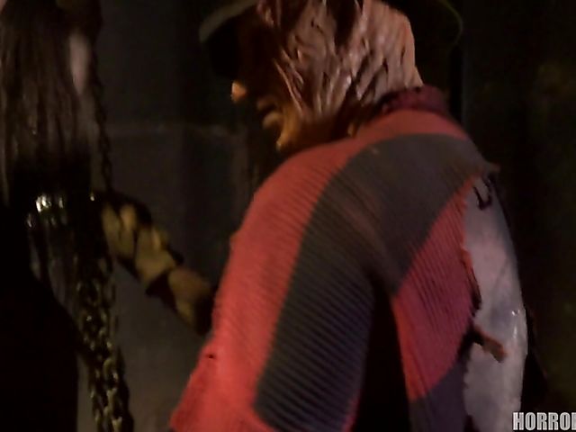 Freddy Krueger is back and brutal fuck with every helpless whore around is what he's up to