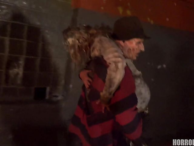 Freddy Krueger is back and brutal fuck with every helpless whore around is what he's up to