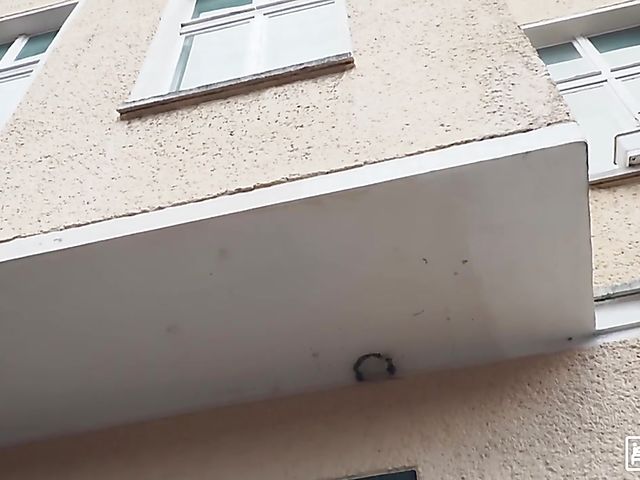 Short hair interracial girl Gabi Gold gets blacked in the hostel