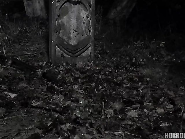 Scary POV FFM with walking zombies in the midnight