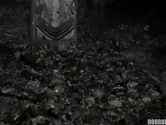 Scary POV FFM with walking zombies in the midnight