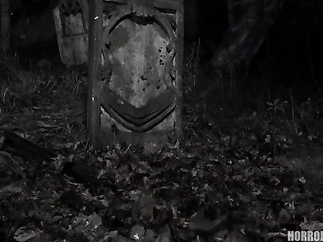 Scary POV FFM with walking zombies in the midnight