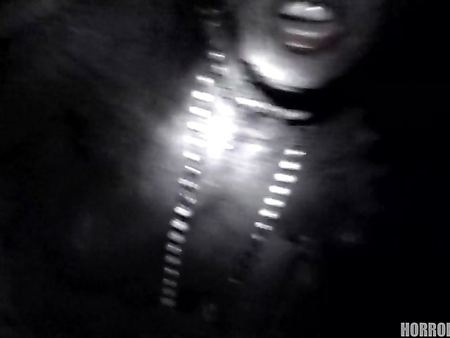 Scary POV FFM with walking zombies in the midnight