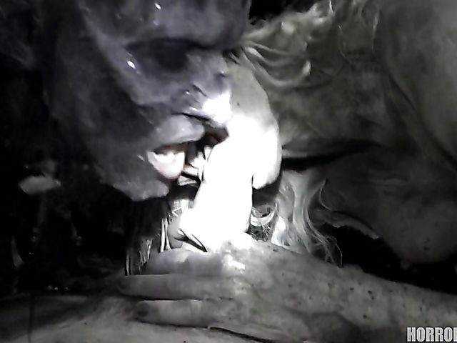 Scary POV FFM with walking zombies in the midnight