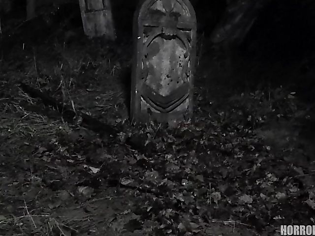 Scary POV FFM with walking zombies in the midnight