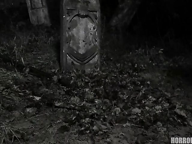 Scary POV FFM with walking zombies in the midnight