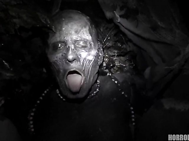 Scary POV FFM with walking zombies in the midnight