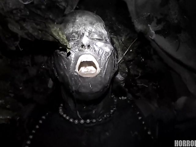 Scary POV FFM with walking zombies in the midnight