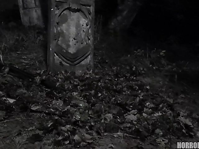 Scary POV FFM with walking zombies in the midnight