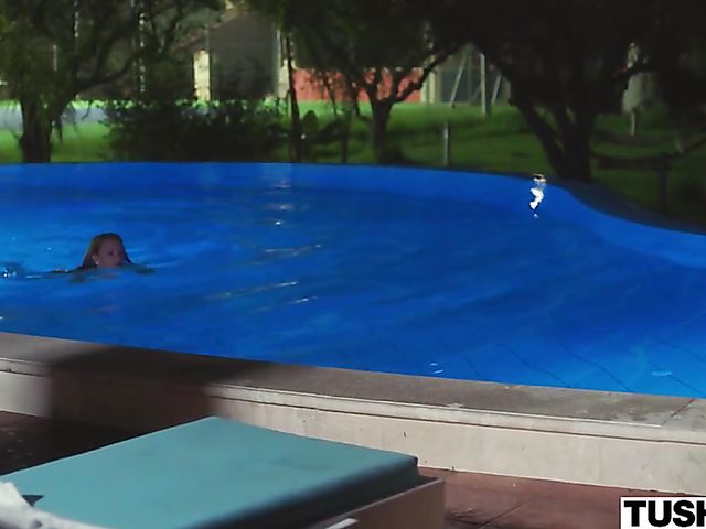 Amazing anal in the garden with Naomi Swann and Christian Clay