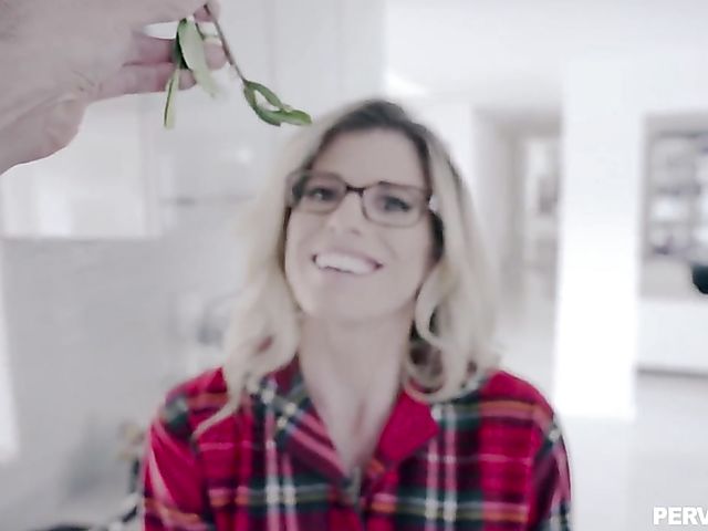 Sexy Christmas POV with glasses MILF Cory Chase