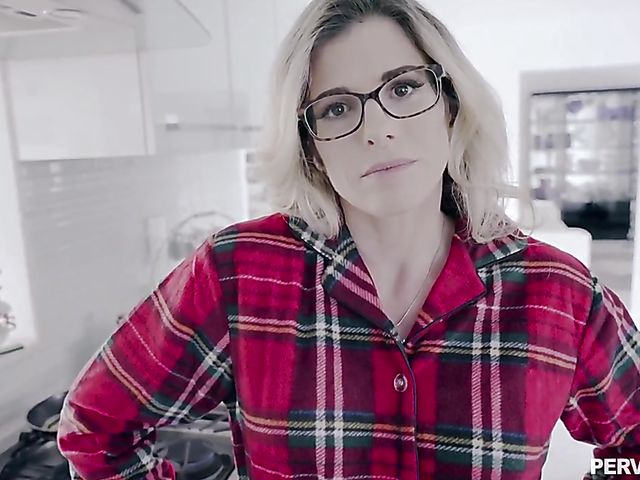 Sexy Christmas POV with glasses MILF Cory Chase