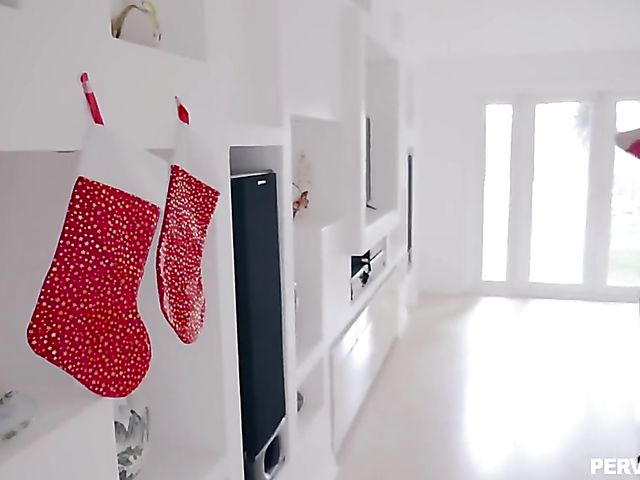 Sexy Christmas POV with glasses MILF Cory Chase