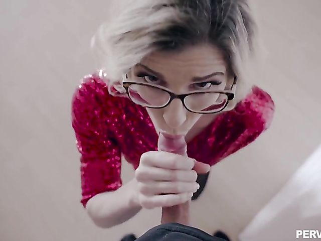 Sexy Christmas POV with glasses MILF Cory Chase