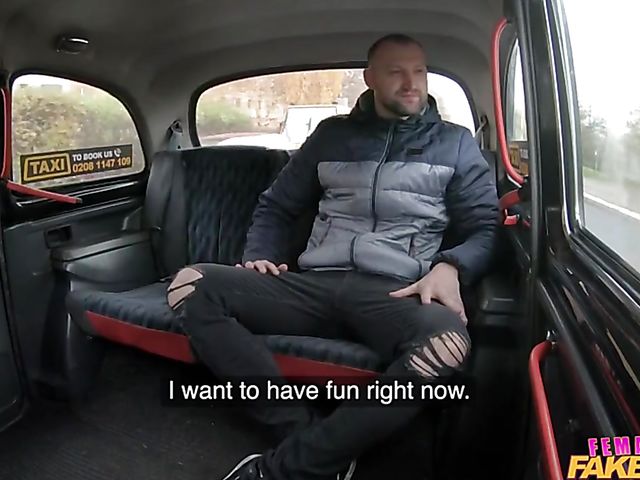 Good backseat fuck with female taxi driver Kayla Green