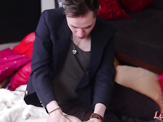 Sweet ass panty girl Bambi gets nailed by her boyfriend Adon