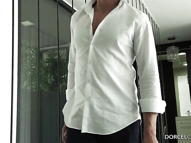 Anal stockings threesome with two skinny babes Tiffany Tatum and Mina